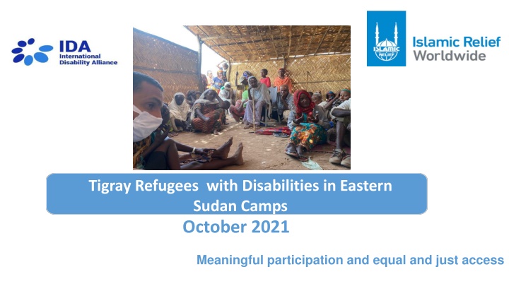 tigray refugees with disabilities in eastern