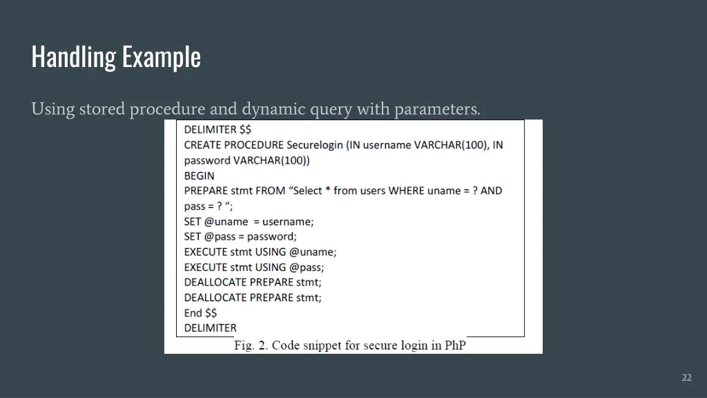 handling example 1