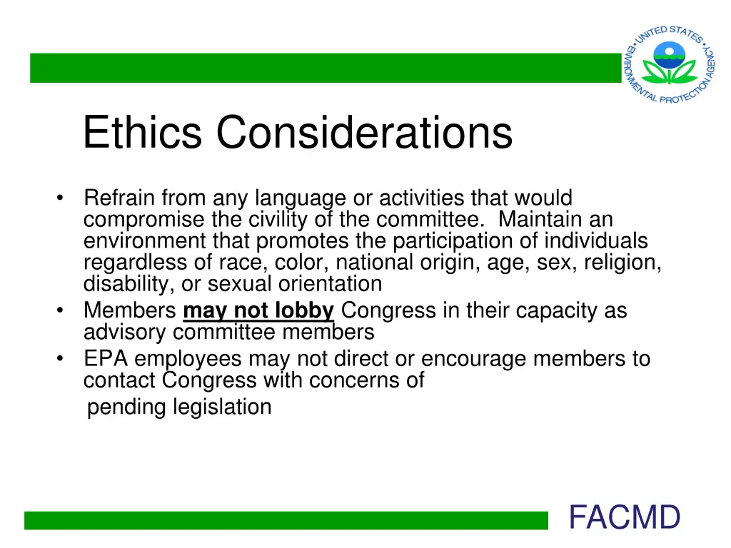 ethics considerations