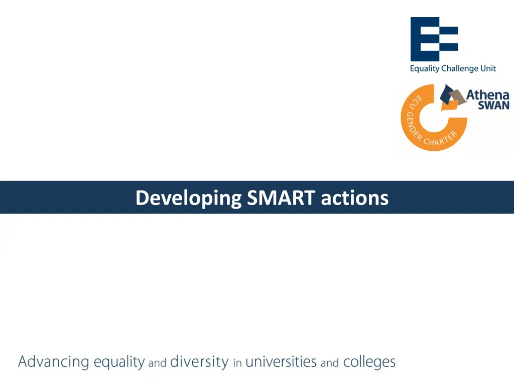 developing smart actions