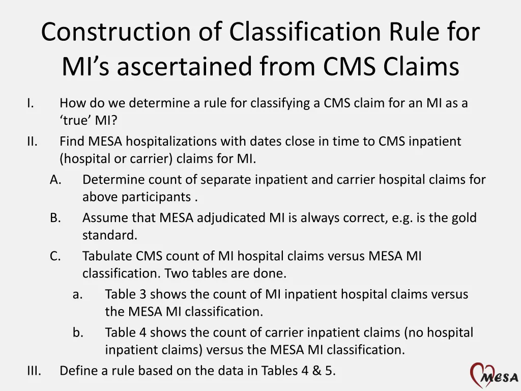 construction of classification rule