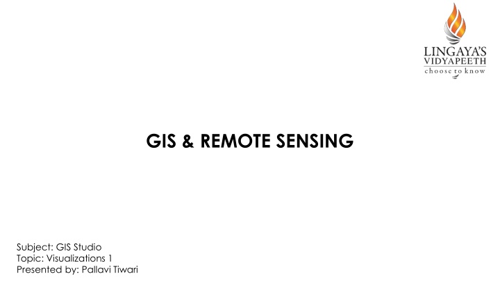 gis remote sensing