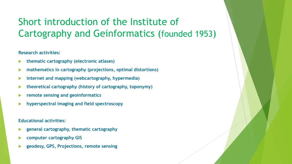 short introduction of the institute