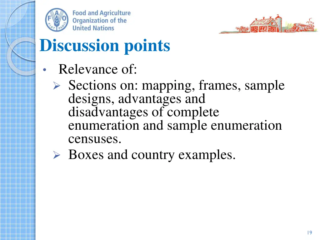 discussion points