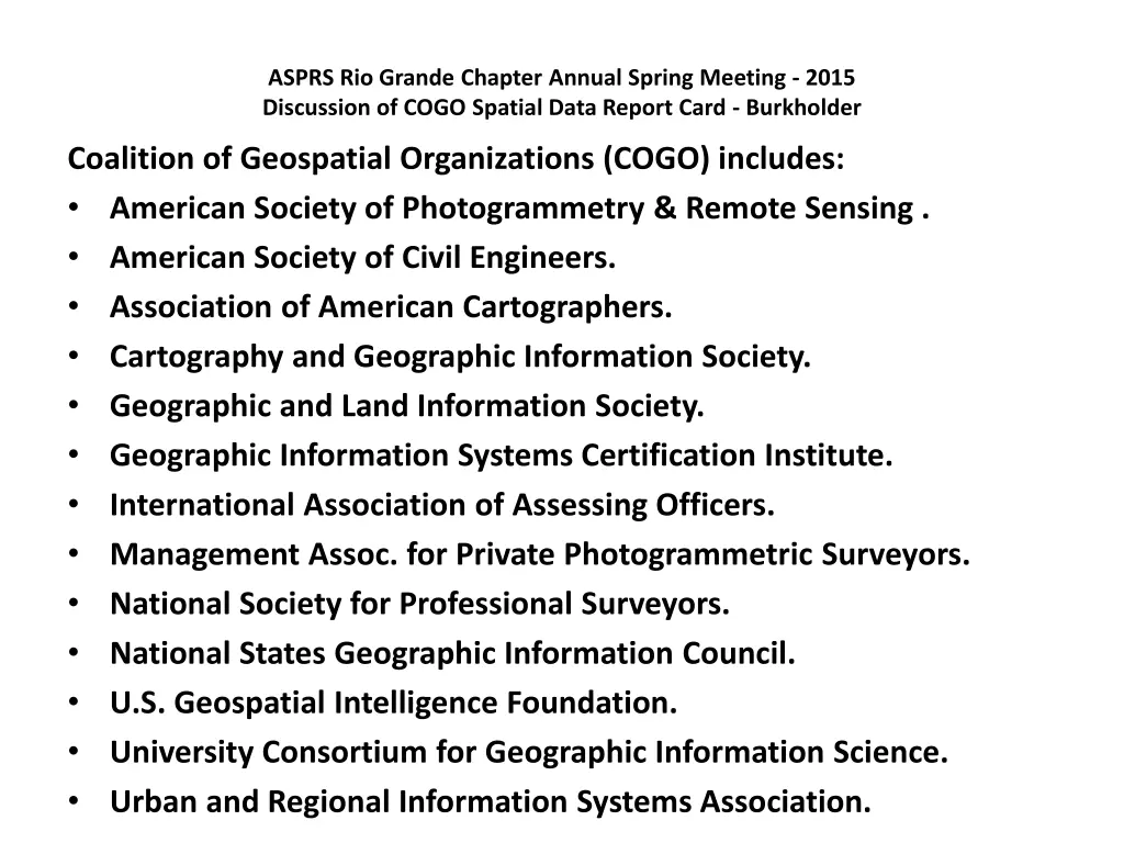 asprs rio grande chapter annual spring meeting 1