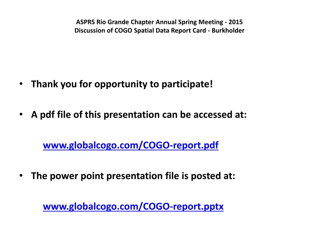 asprs rio grande chapter annual spring meeting 10