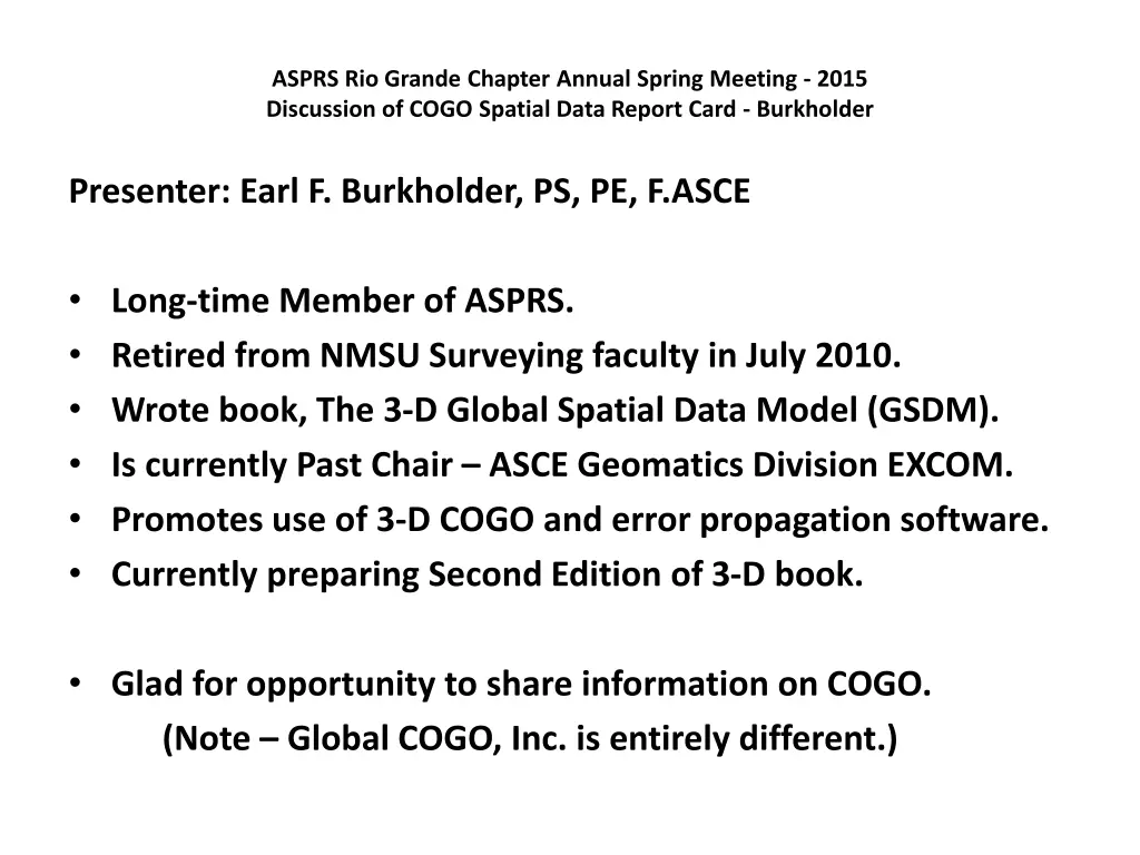 asprs rio grande chapter annual spring meeting