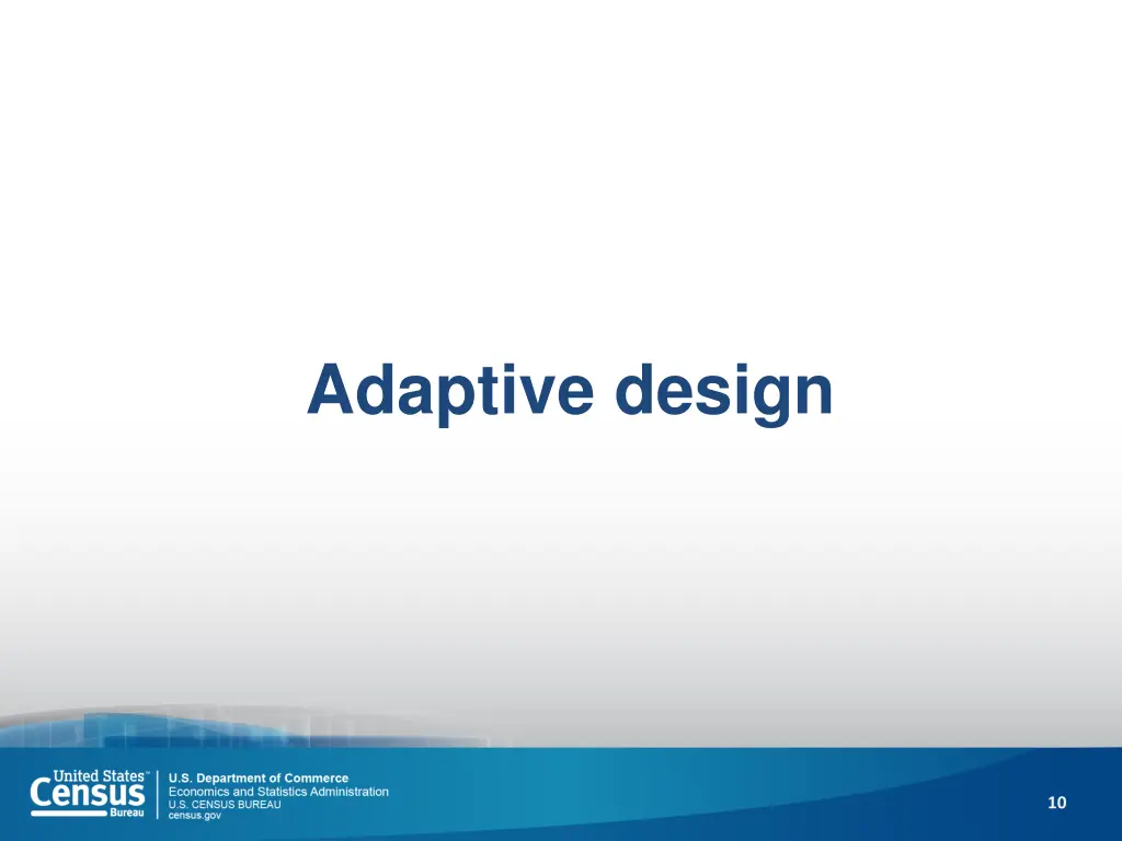 adaptive design