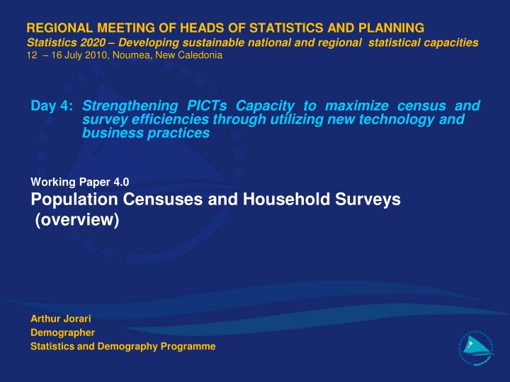 regional meeting of heads of statistics