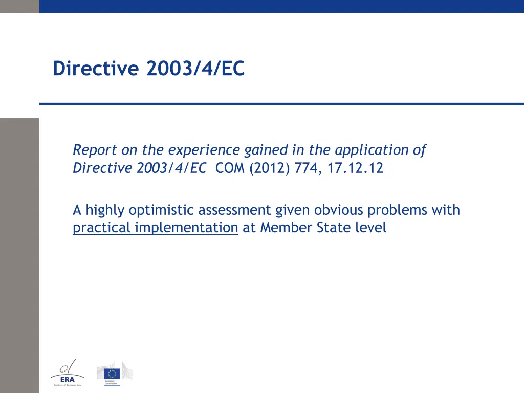 directive 2003 4 ec 8