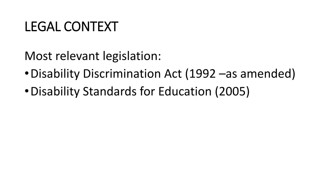 legal context legal context
