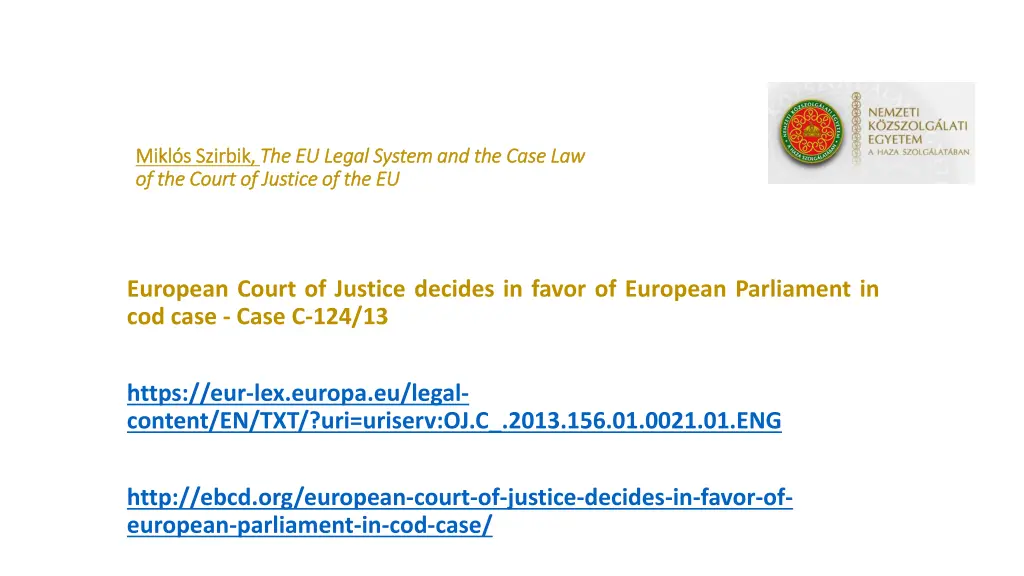 mikl s szirbik mikl s szirbik the eu legal system 17