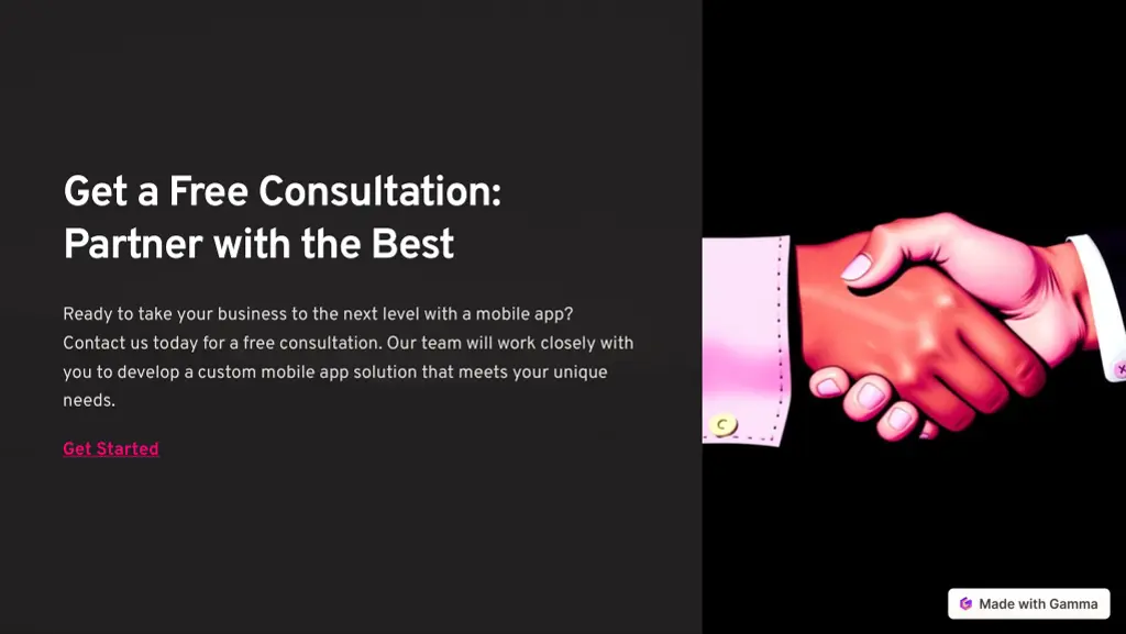 get a free consultation partner with the best