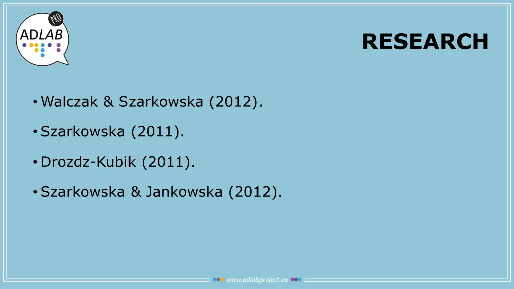 research