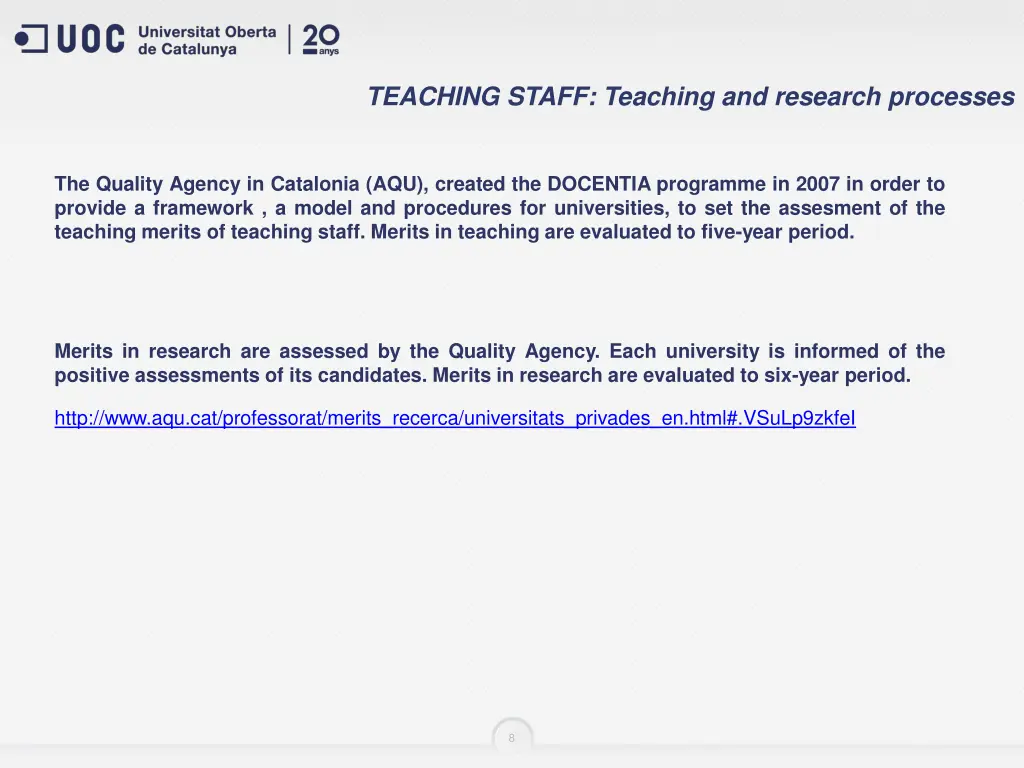 teaching staff teaching and research processes