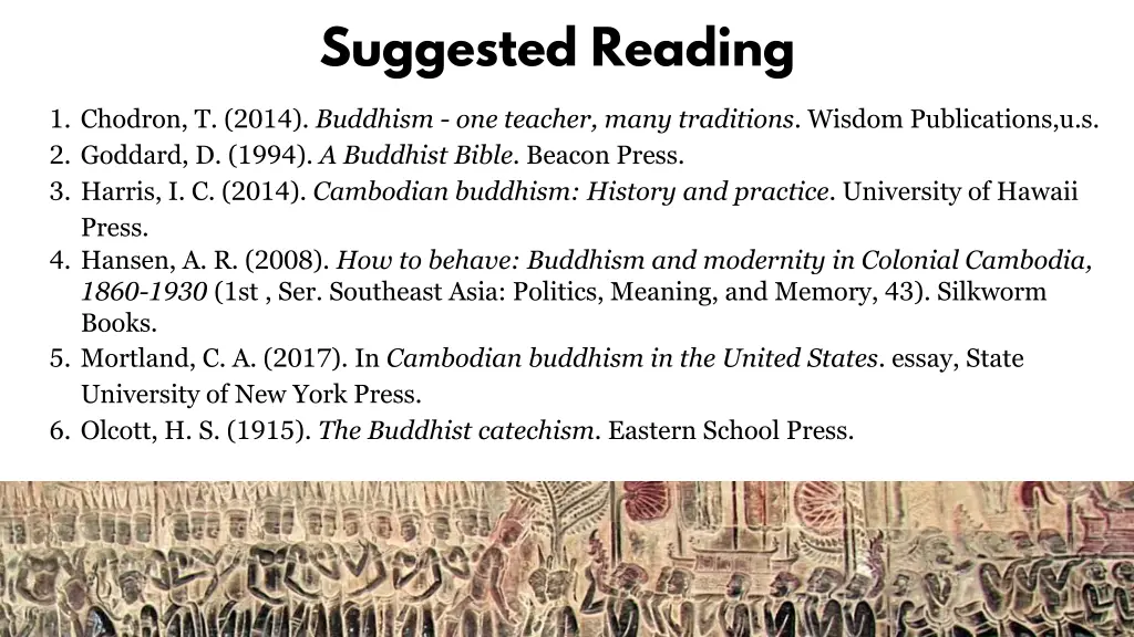 suggested reading