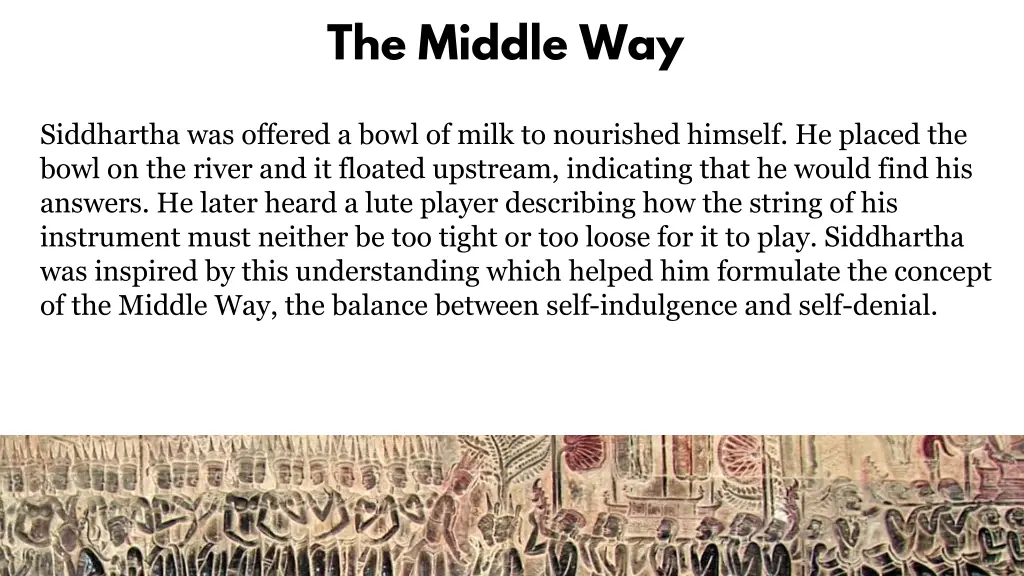 the middle way