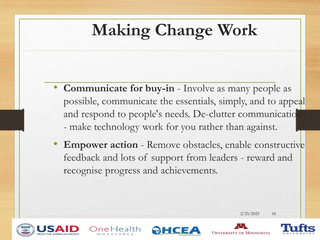 making change work 1