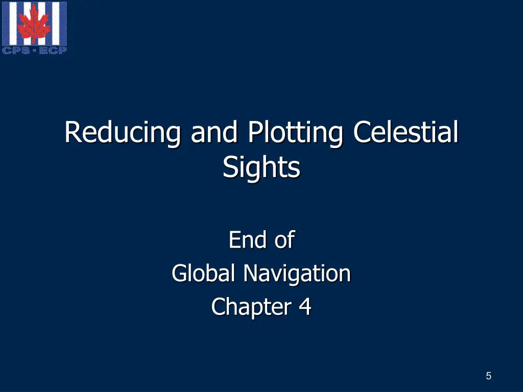 reducing and plotting celestial sights