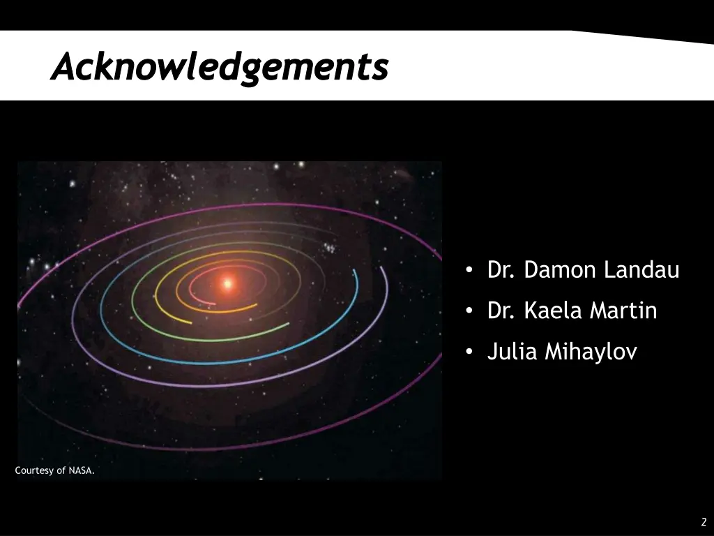 acknowledgements