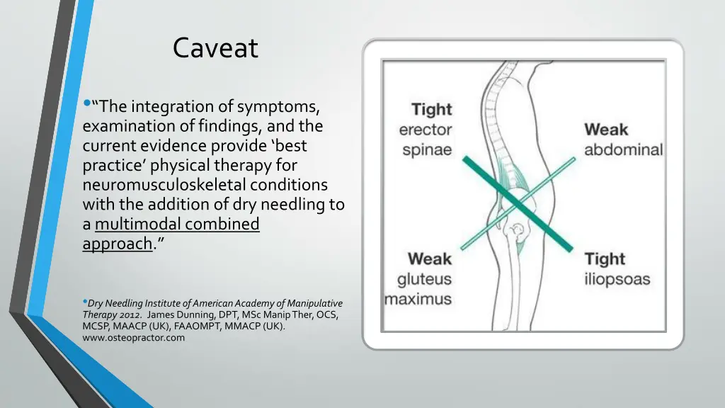 caveat