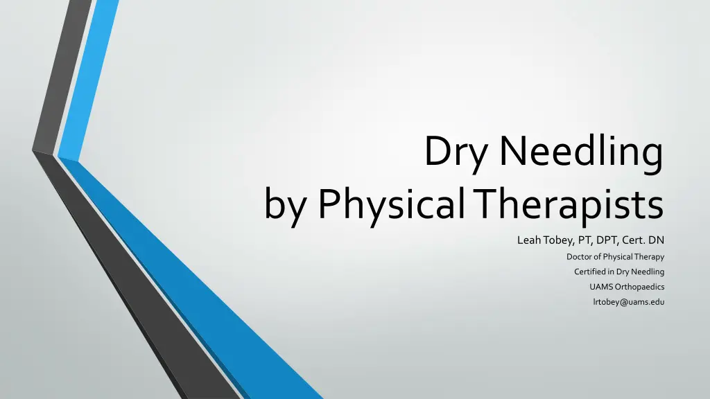 dry needling