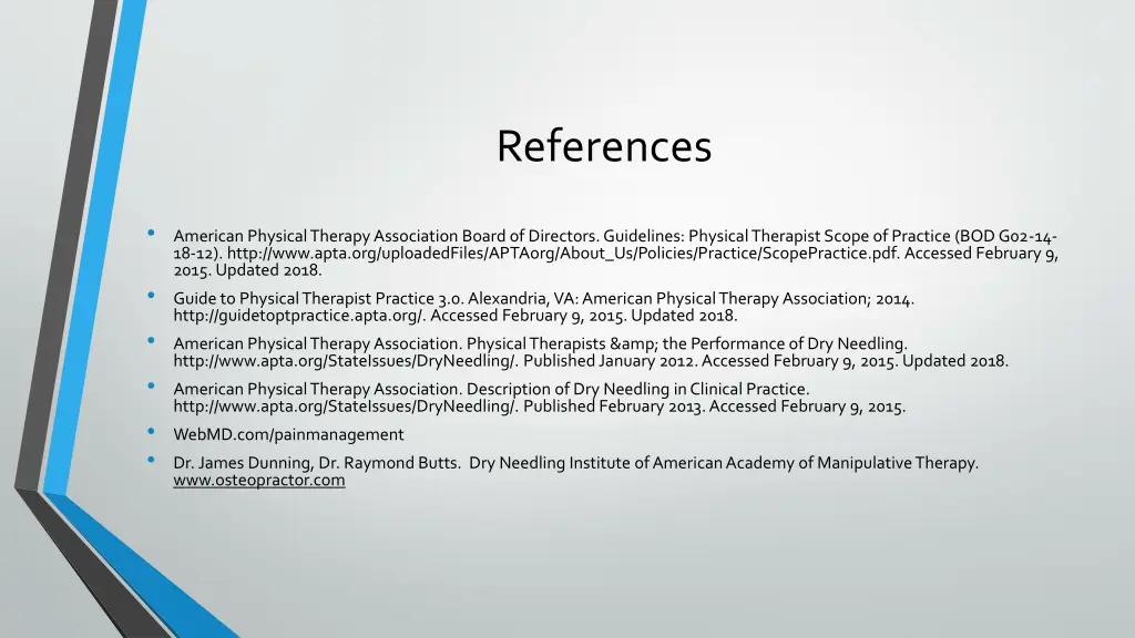 references