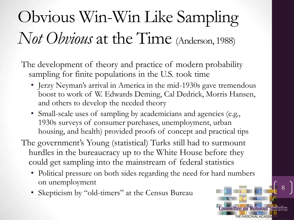 obvious win win like sampling not obvious