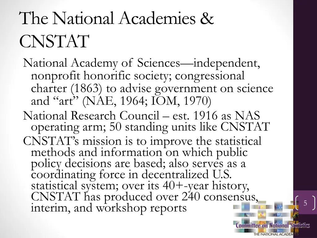 the national academies cnstat national academy