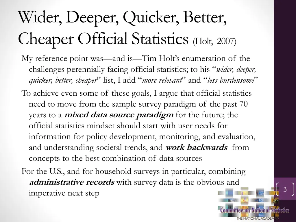 wider deeper quicker better cheaper official