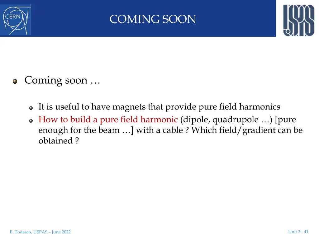 coming soon