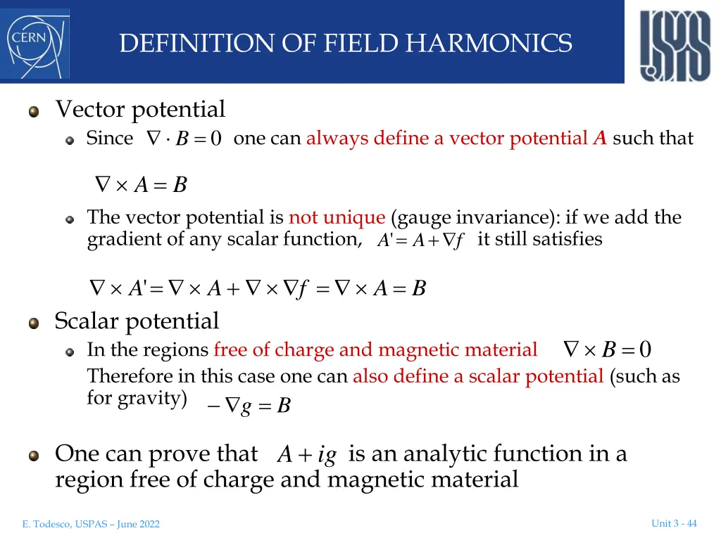 definition of field harmonics 6