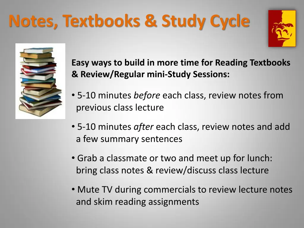 notes textbooks study cycle 3