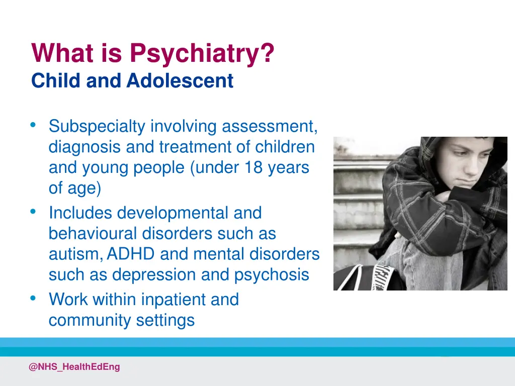 what is psychiatry child and adolescent