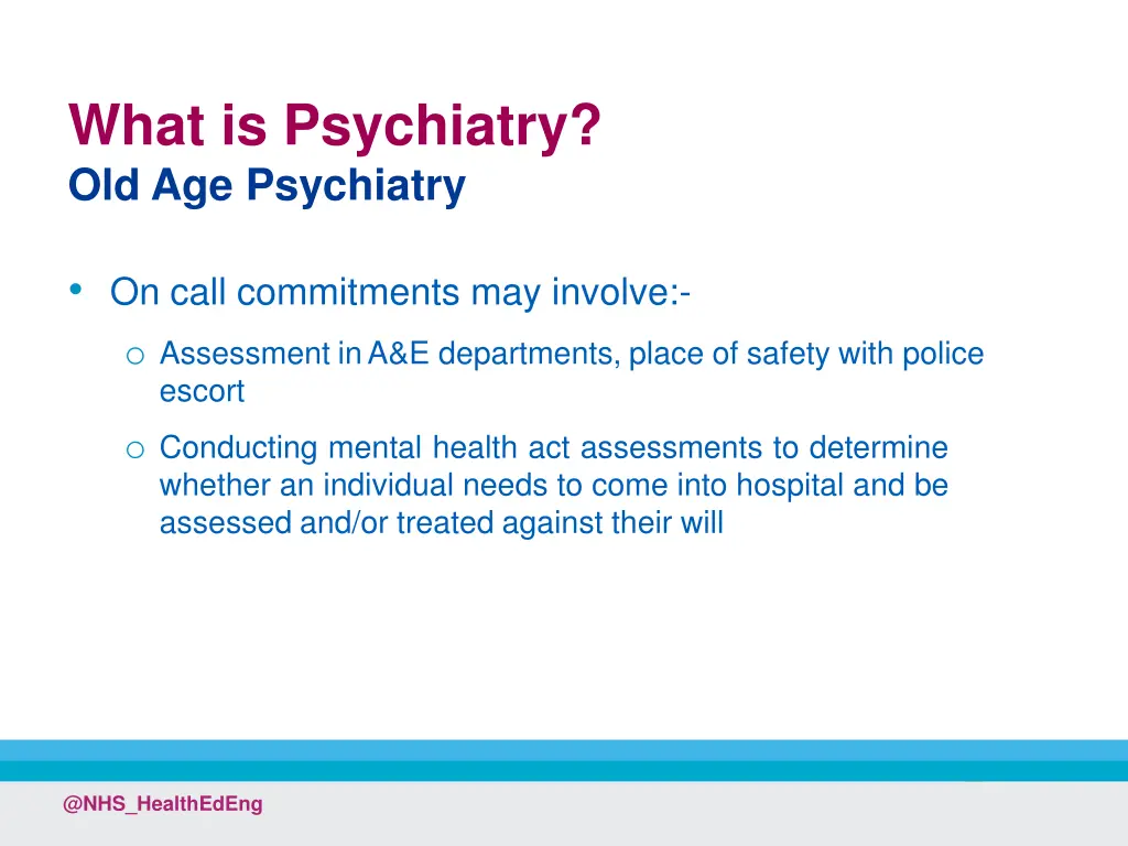 what is psychiatry old age psychiatry 2