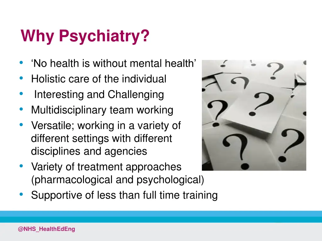 why psychiatry