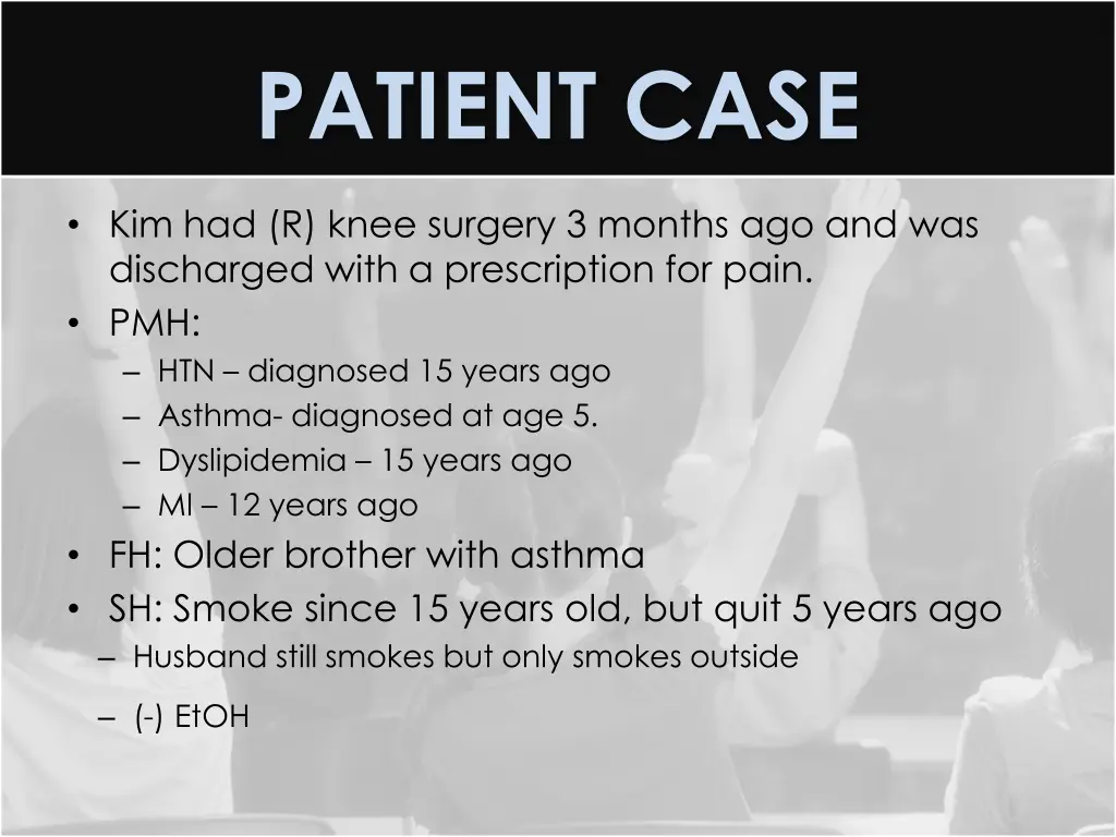 patient case 1