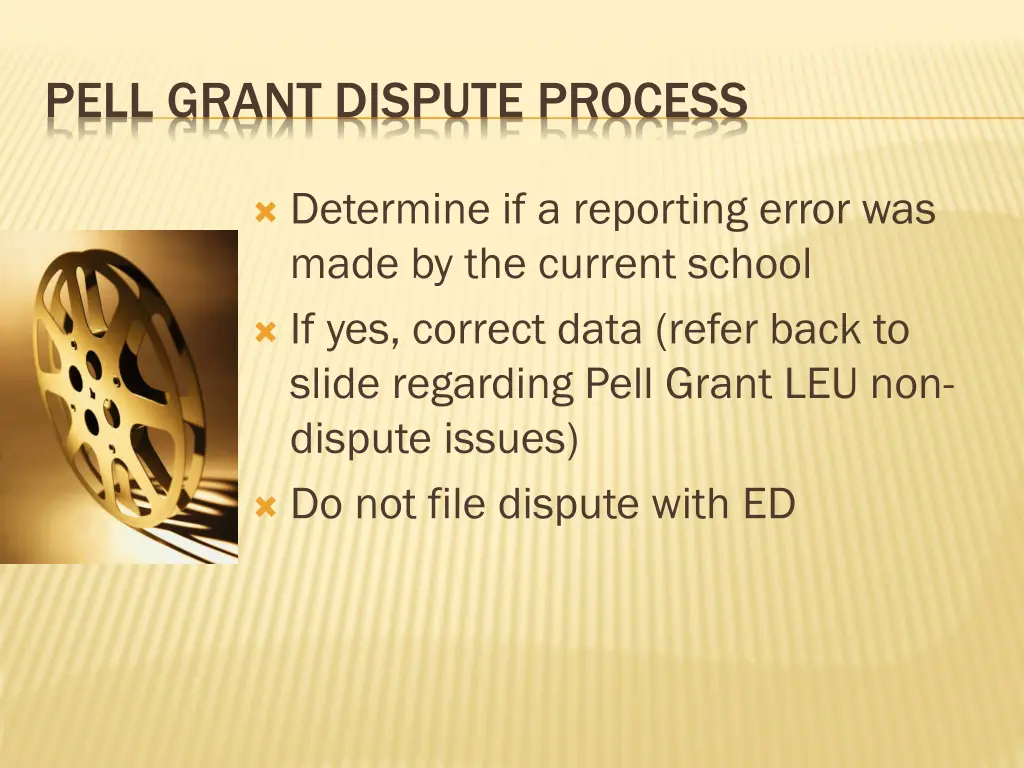 pell grant dispute process 1