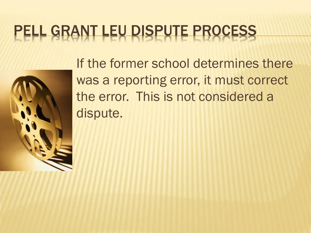 pell grant leu dispute process 11