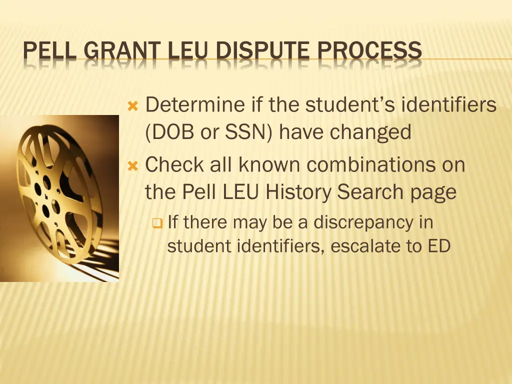 pell grant leu dispute process 3