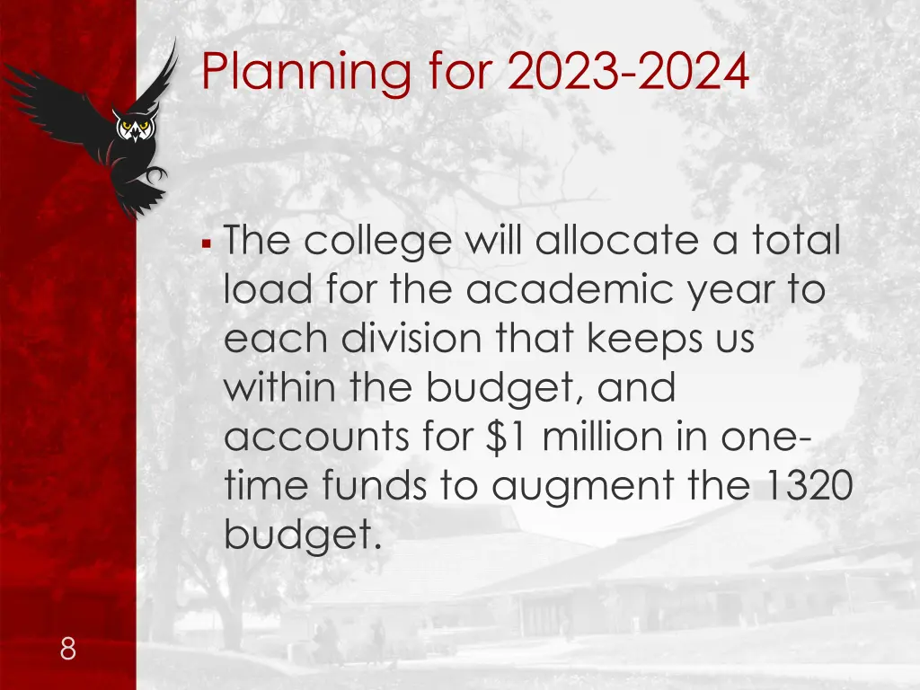 planning for 2023 2024