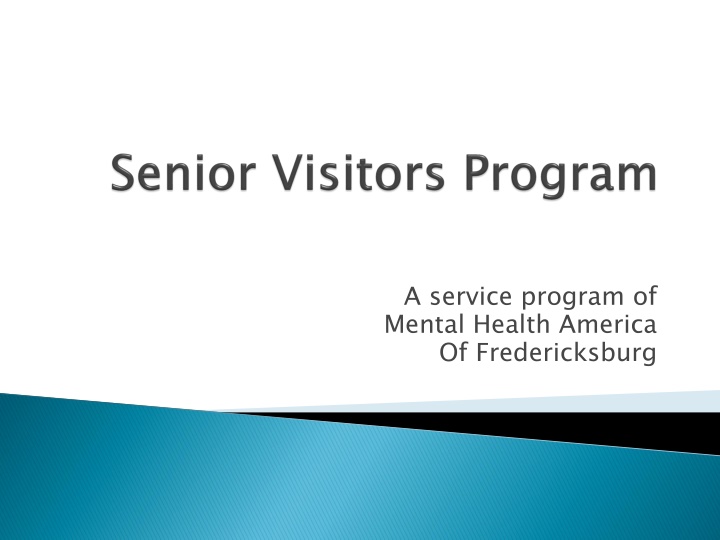 a service program of mental health america