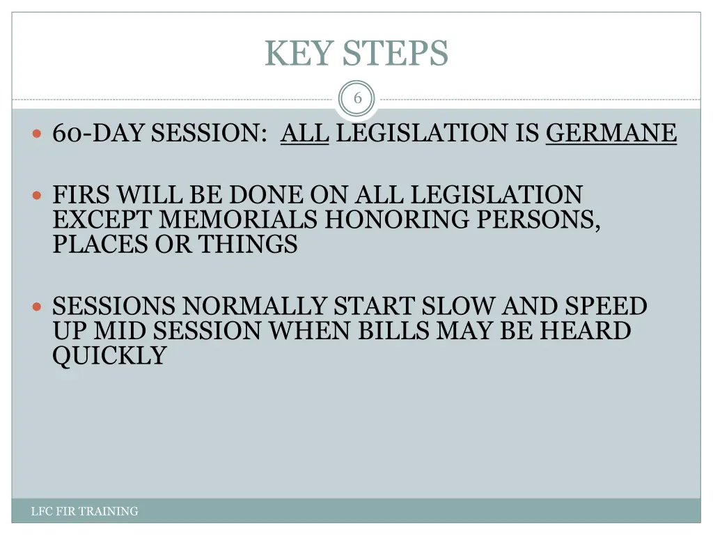 key steps 2