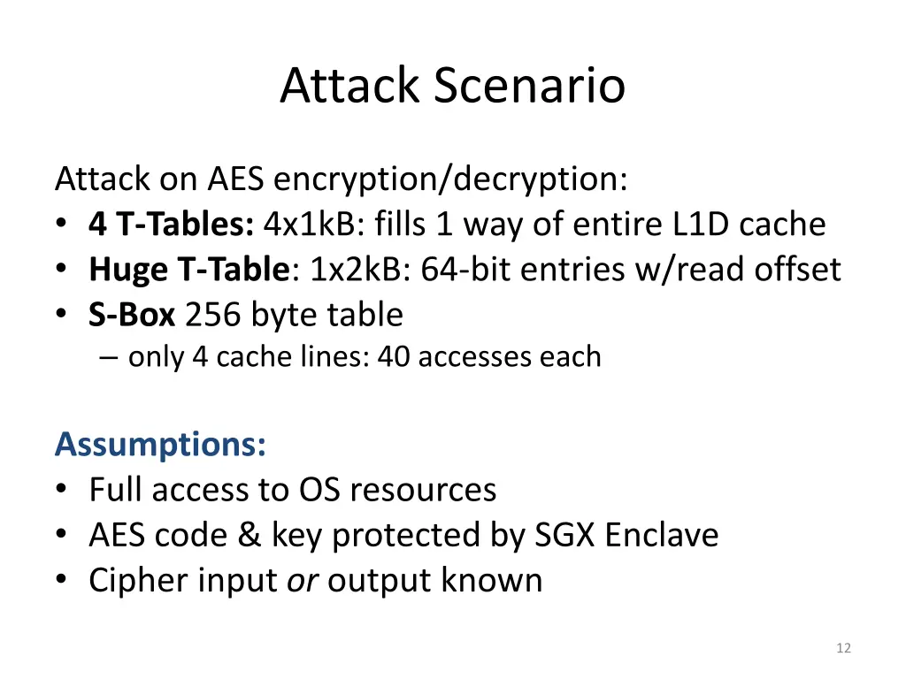 attack scenario