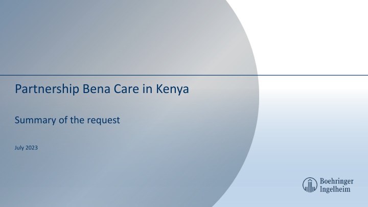 partnership bena care in kenya