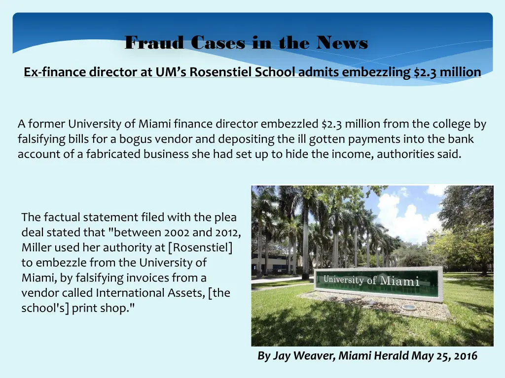 fraud cases in the news 1