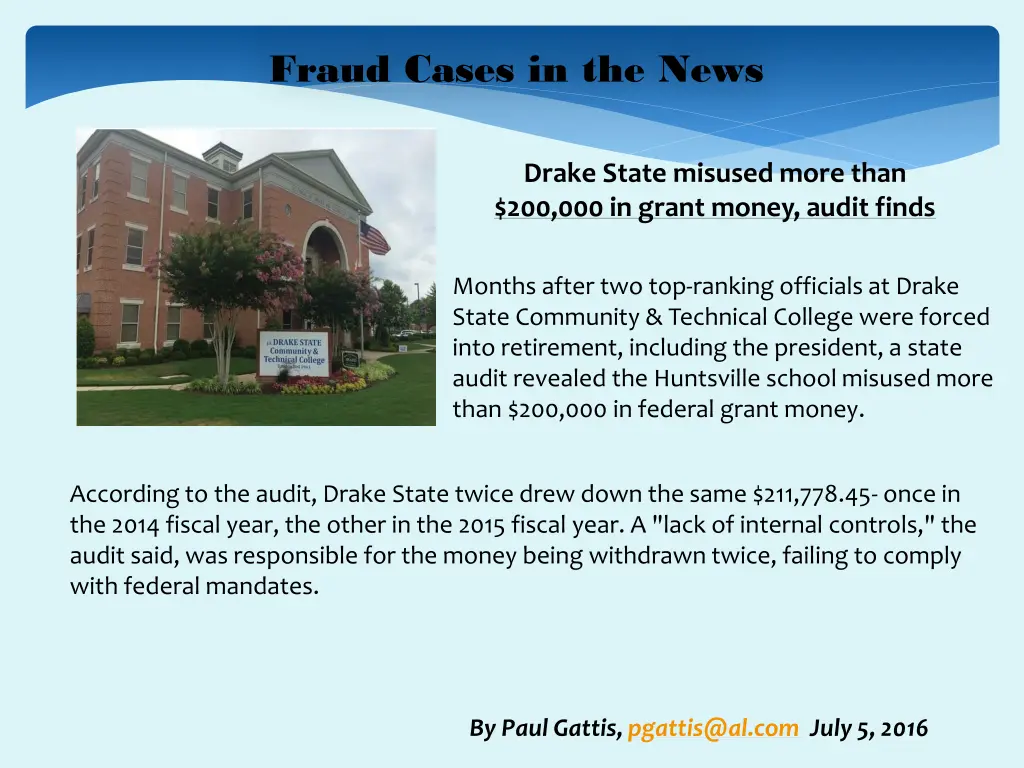 fraud cases in the news 2