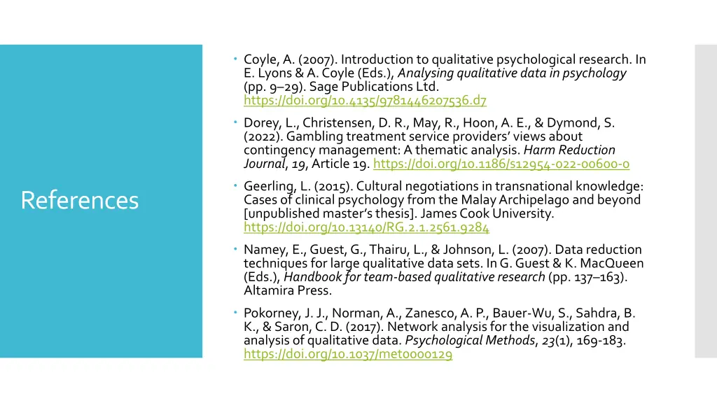 coyle a 2007 introduction to qualitative