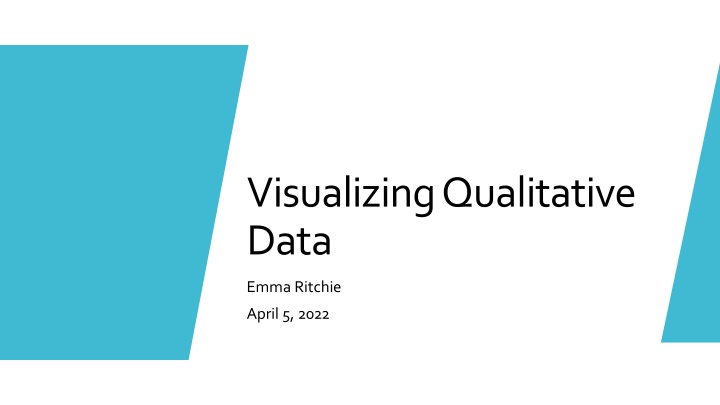 visualizing qualitative data