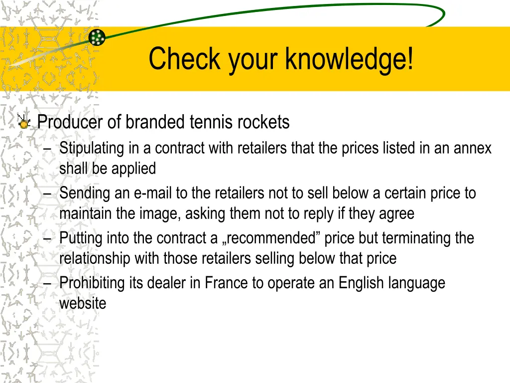 check your knowledge 2